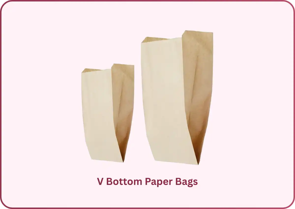 V Bottom Paper Bag